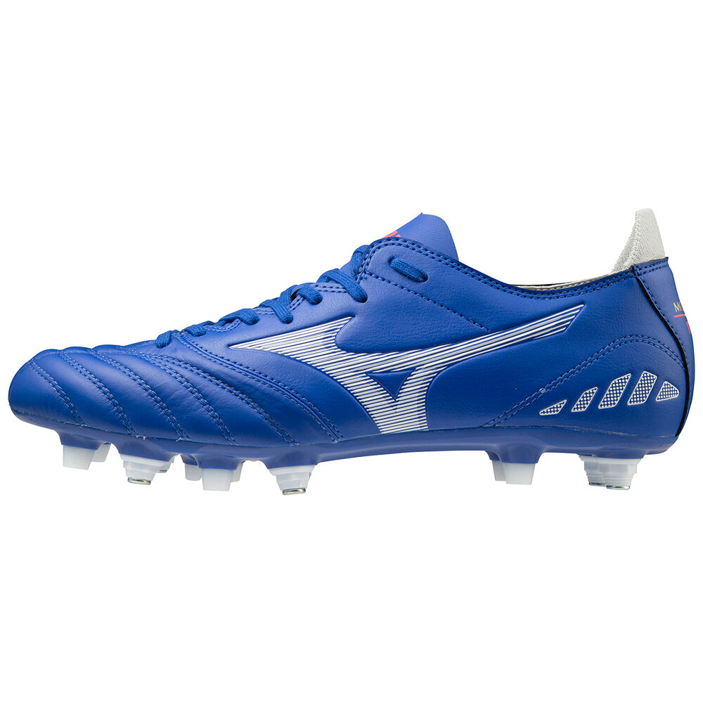 Mizuno Men's Morelia Neo 3 Pro Mix Soccer Cleats Blue/White (P1GC208325-JWC)